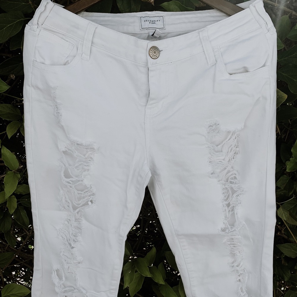 White jeans
